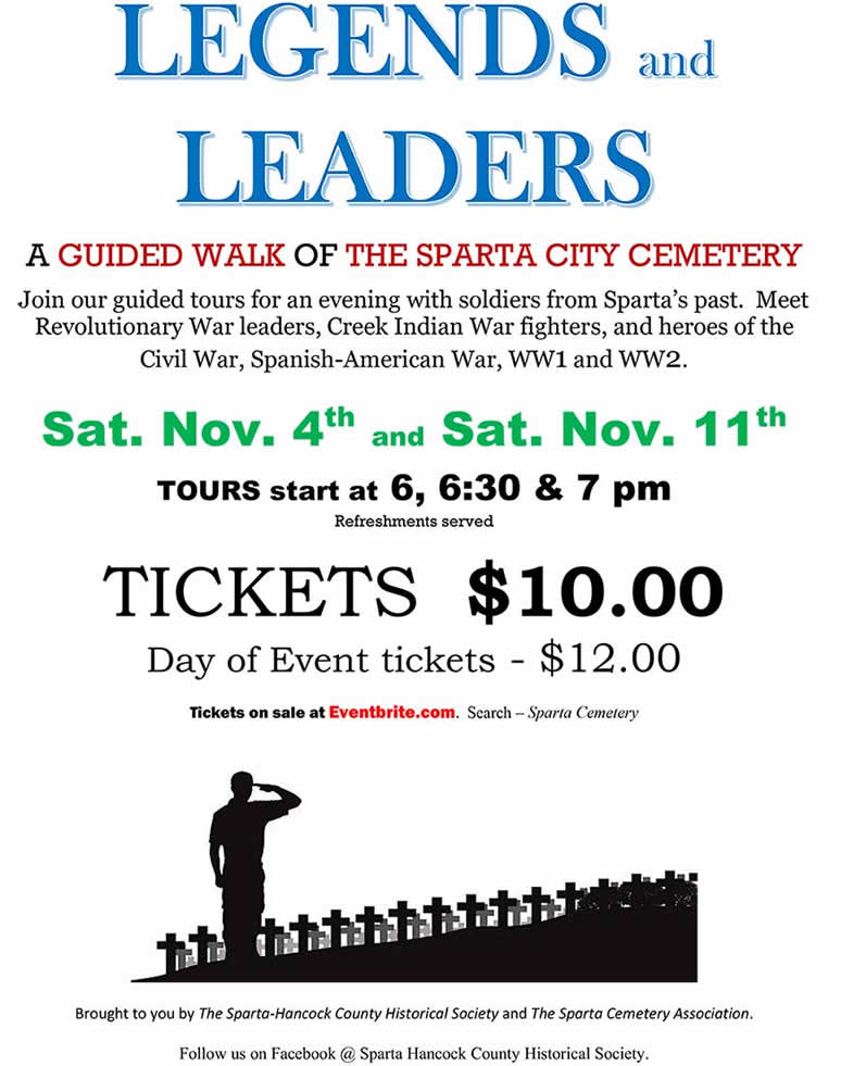 Cemetery Tour November 2023